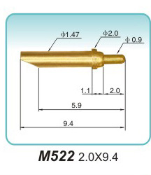 探针  M522  2.0x9.4