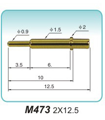 弹簧接触针   M473  2x12.5