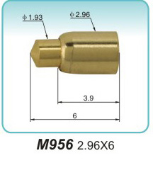 电源弹簧顶针M956 2.96X6