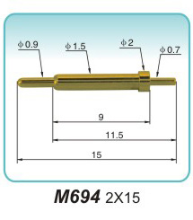 M694  2x15