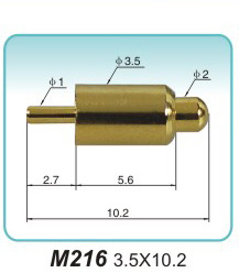 弹簧探针  M216 3.5x10.2