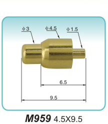 充电器弹簧针M959 4.5X9.5