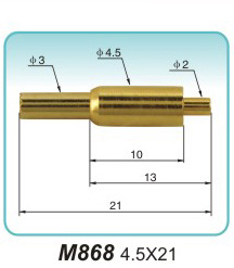 弹簧接触针M868 4.5X21