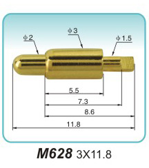 M628  3x11.8