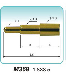 弹簧探针  M369   1.8x8.5