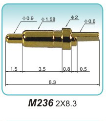 弹簧探针  M236 2x8.3