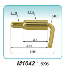 电流触针M1042 1.5X6