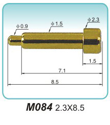 五金顶针M084 2.3X8.5