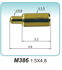 POGO PIN  M386  1.5x4.8