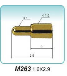 弹簧接触针  M263  1.6x2.9