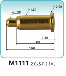 弹簧接触针 M1111 2.0x5.0(1A)