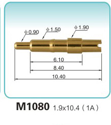 弹簧接触针M1080 1.9x10.4 (1A)
