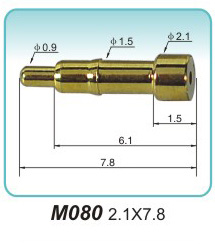 电源接触顶针M080 2.1X7.8