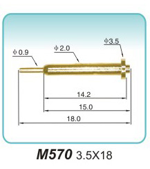 弹簧接触针  M570  3.5X18