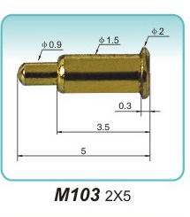 弹簧探针M103 2X5