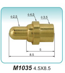 弹簧探针M1035 4.5X8.5