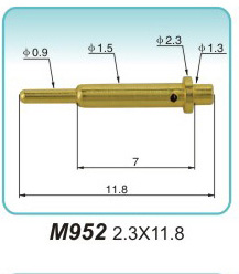 接地弹簧顶针M952 2.3X11.8