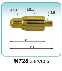 M728  3.8x10.5