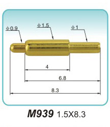 弹簧接触针M939 1.5X8.3