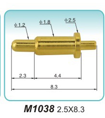 转接头顶针M1038 2.5X8.3