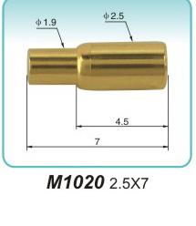 弹簧顶针M1020 2.5X7