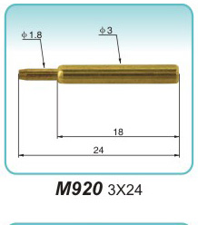 电流触针M920 3X24