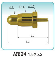 弹簧探针M824 1.8X5.2