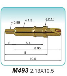 弹簧探针  M493   2.13x10.5