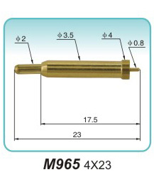 信号接触针M965 4X23