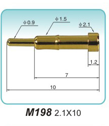 弹簧探针  M198  2.1×10