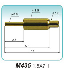 POGO PIN   M435   1.5x7.1