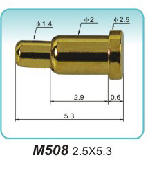 弹簧探针  M508  2.5x5.3