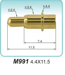 电源探针M991 4.4X11.5