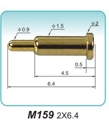 弹簧接触针M159 2X6.4