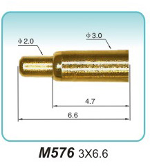 黄铜弹簧端子  M576  3x6.6