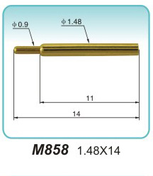 电子弹性触头M858 1.48X14