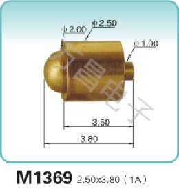 M1369 2.50x3.80(1A)pogopin