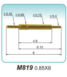 接收信号顶针M819 0.85X8