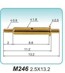 POGO PIN  M246  2.5x13.2