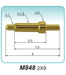 电源探针M848 2X9