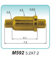 弹簧探针  M592  3.2x7.2