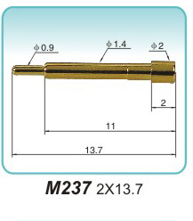 弹簧探针  M237 2x13.7