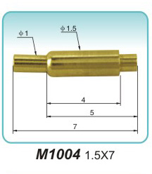 弹簧顶针M1004 1.5X7