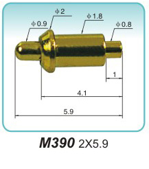 探针   M390  2x5.9