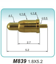 电池探针M839 1.8X5.2