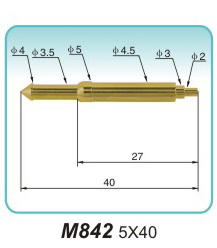 信号接触针M842 5X40