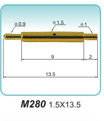 弹簧探针  M280 1.5x13.5