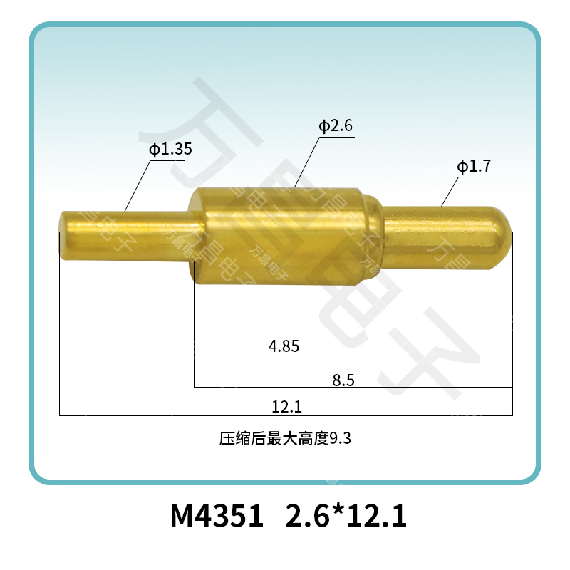 M4351(3A) 2.6*12.1