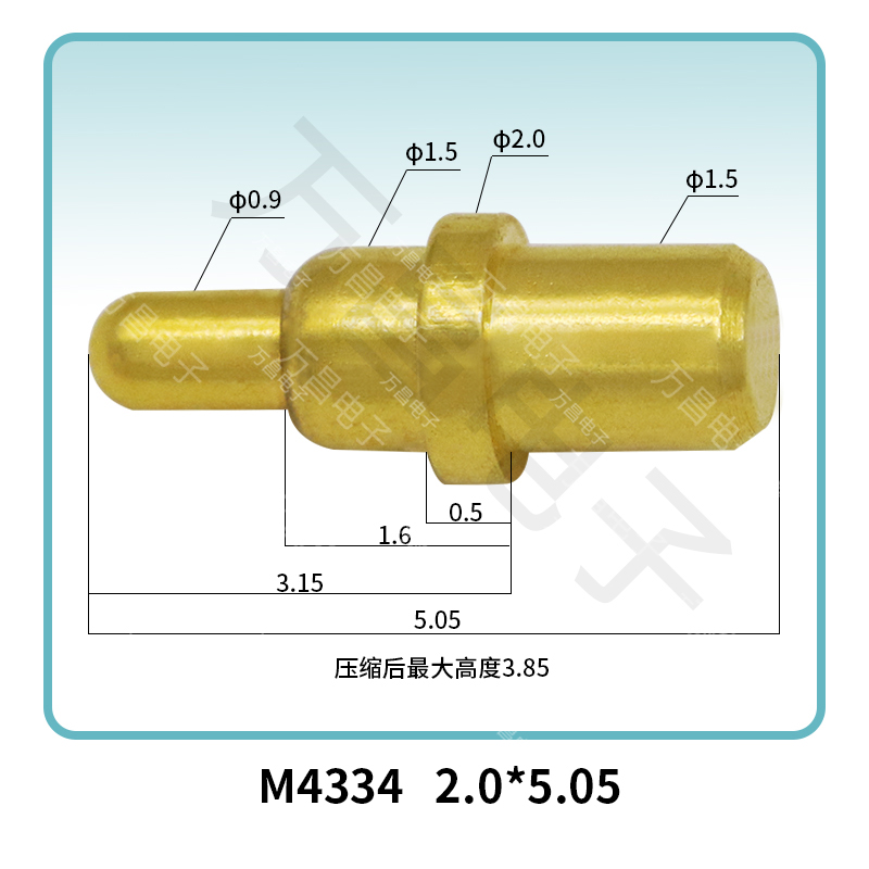 M4334(2A) 2.0*5.05