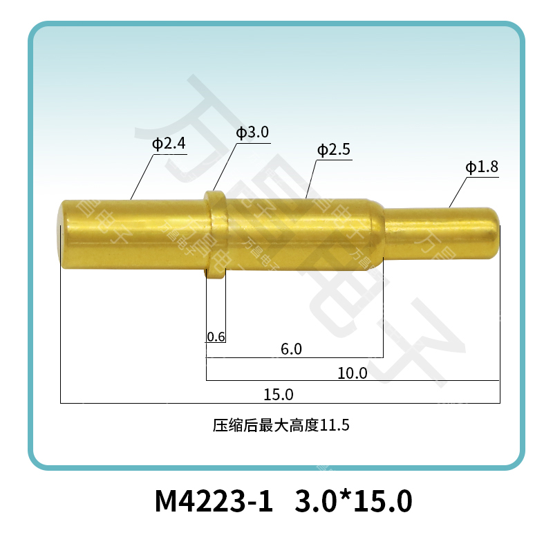 M4223-1(3A) 3.0*15.0